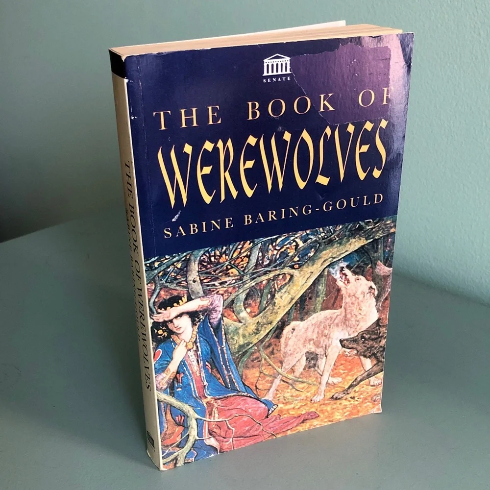 Paperback Book of Werewolves Sabine Baring-Gould Reprint 1995 Nonfiction Book